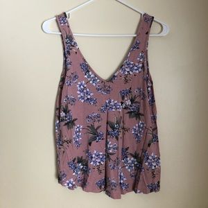 American Eagle floral tank top
